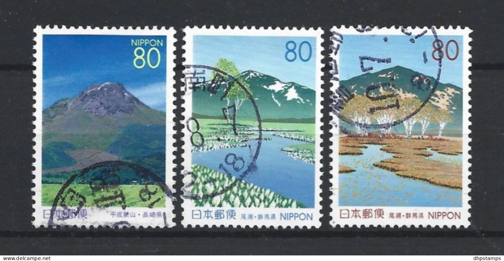 Japan 1998 Regional Issue Y.T. 2442/2444 (0) - Used Stamps