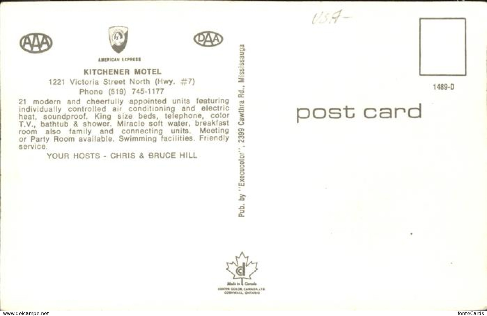11491838 Kitchener Motel Kitchener - Unclassified