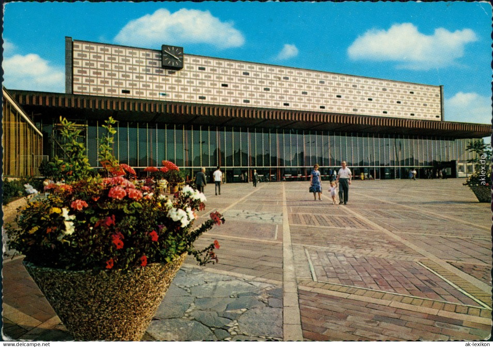 Braunschweig Bahnhof - Außenansicht 1968 - Braunschweig