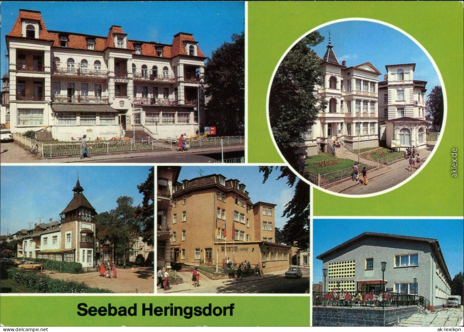 Heringsdorf  Usedom FDGB-Erholungsheime "Guiseppe Di Vittorio",  1986 - Sonstige & Ohne Zuordnung