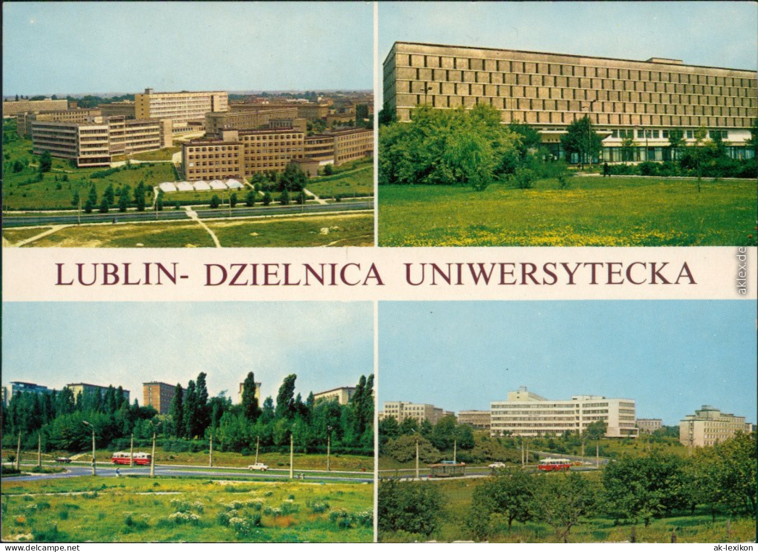 Lublin Lublin Uniwersytecka/Universität 4 Bild 1973 - Pologne