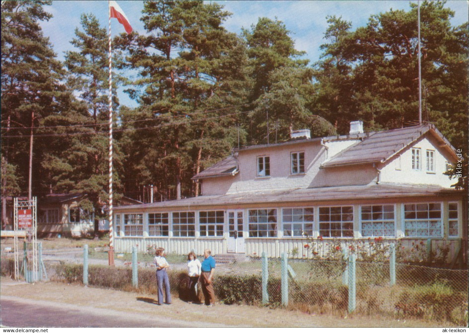 Klein Malinowken Malinówka Mała Kleinschmieden Partie Am Strandhaus 1986 - Pologne