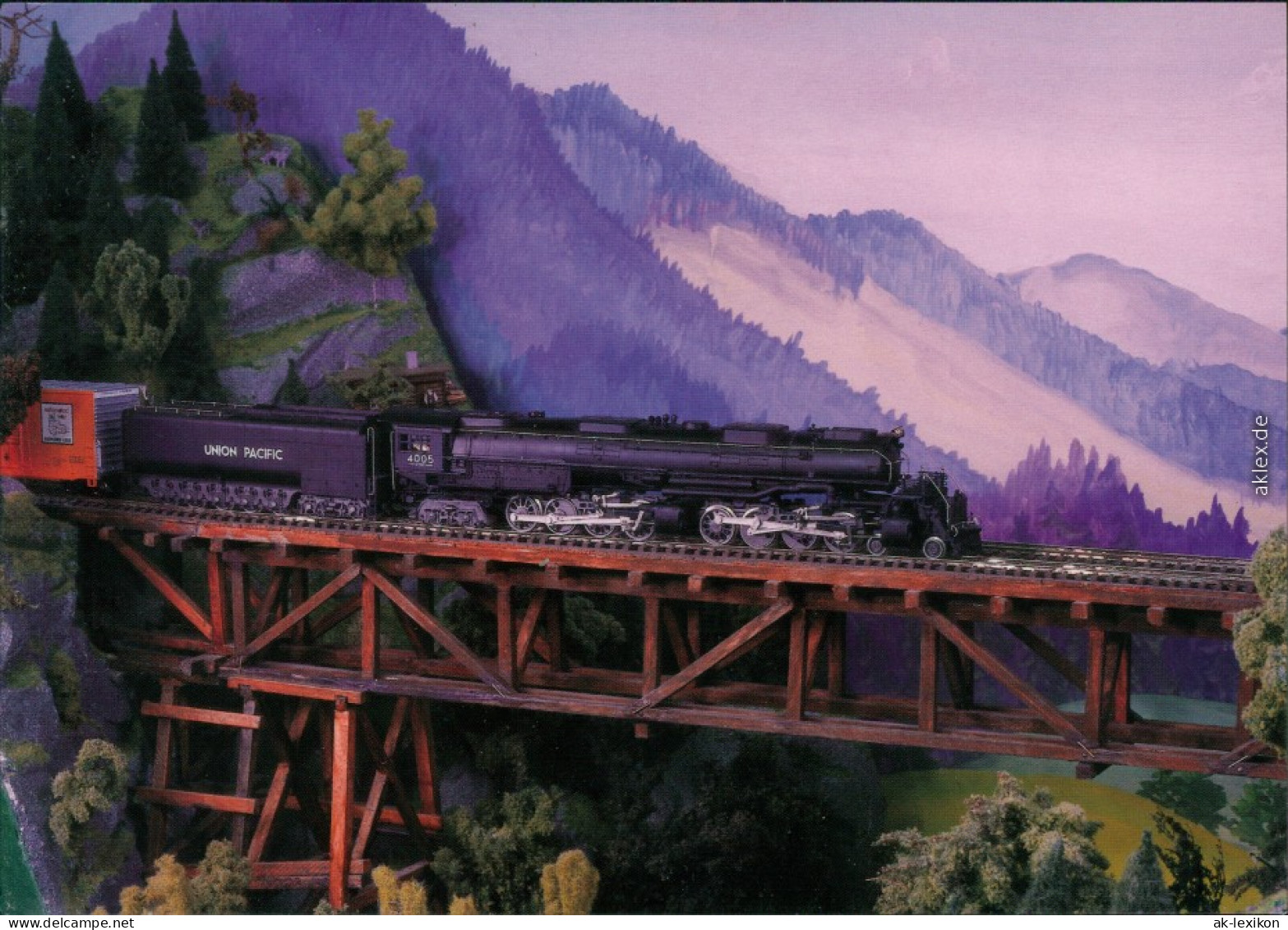 United States Of America  Modelleisenbahn: Union Pacific Rocky Mountains 1998 - Andere & Zonder Classificatie