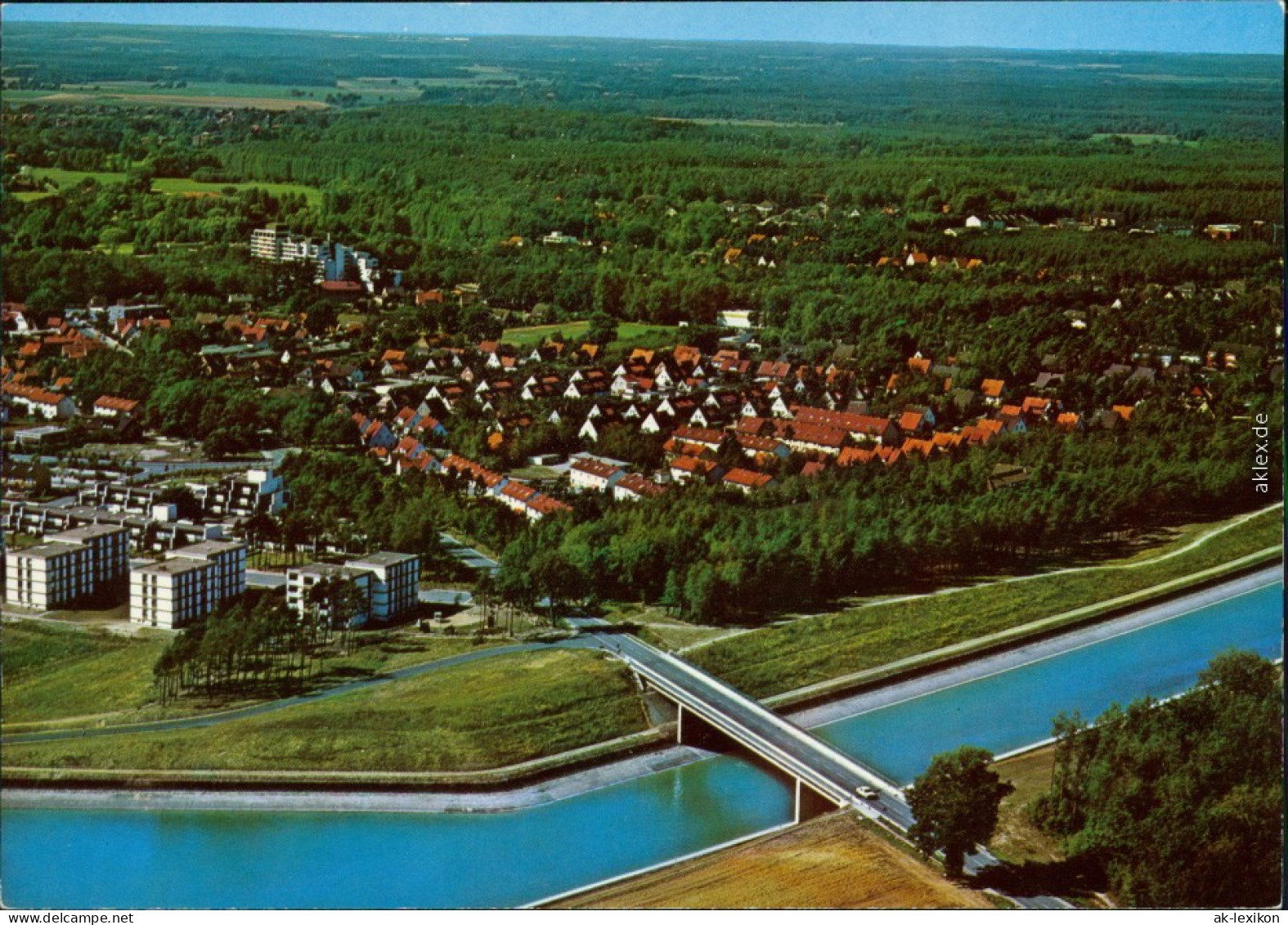 Bad Bevensen Luftbild Ansichtskarte 1985 - Bad Bevensen