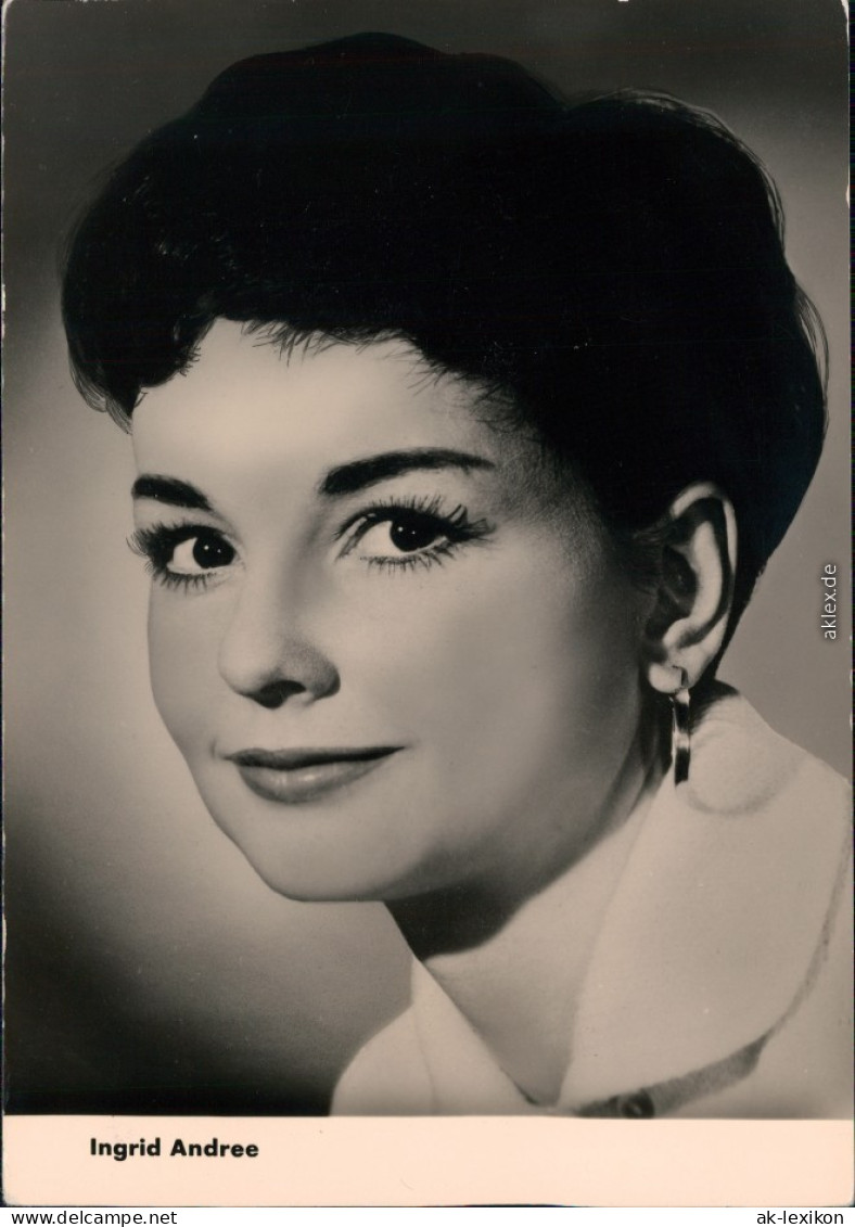  Ingrid Andree, Schauspielerin Sammelkarte Starfoto 1964 - Actors
