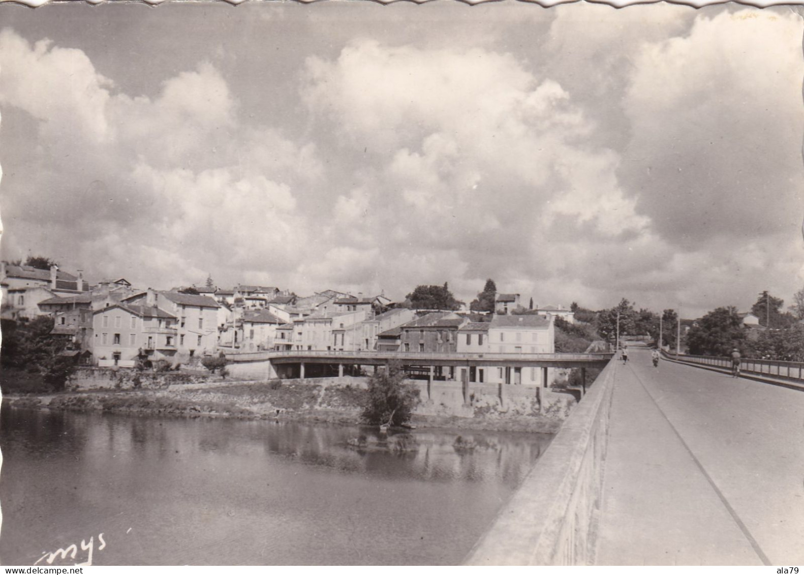 Clairac Vue Générale Et Le Pont - Autres & Non Classés