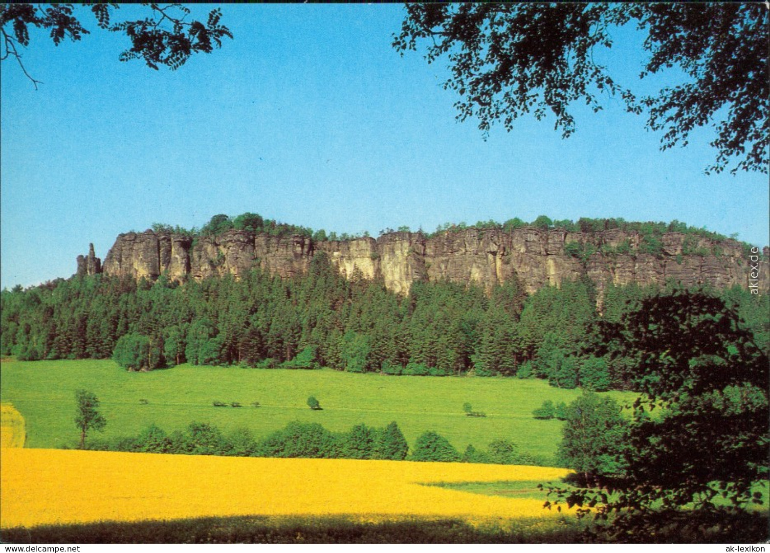 Pfaffendorf-Königstein (Sächsische Schweiz) Pfaffenstein Und Barbarine 1982 - Koenigstein (Saechs. Schw.)