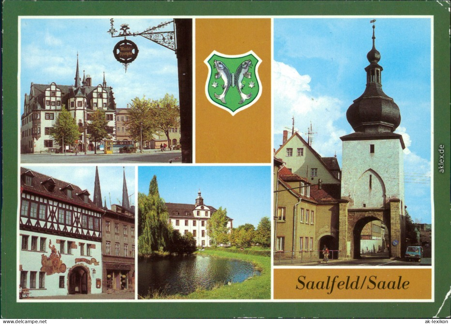 Saalfeld (Saale) Blankenburger Tor, HO-Gaststätte "Das Loch Kulturpark 1984 - Other & Unclassified