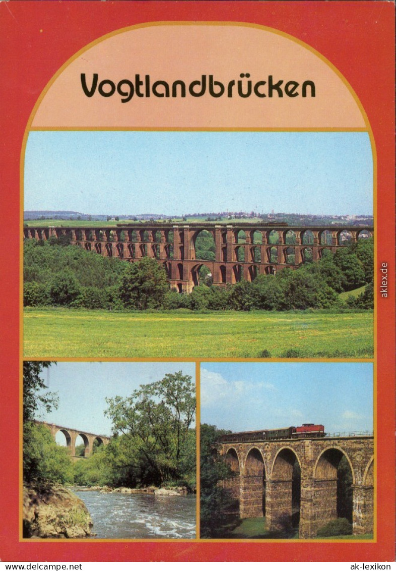 Syratal Plauen (Vogtland) Göltzschtalbrücke 
Elstertalbrücke ( 1985 - Mylau