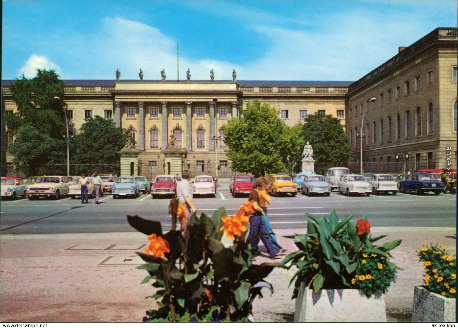 Berlin Humboldt Universität Ansichtskarte X  1979 - Otros & Sin Clasificación