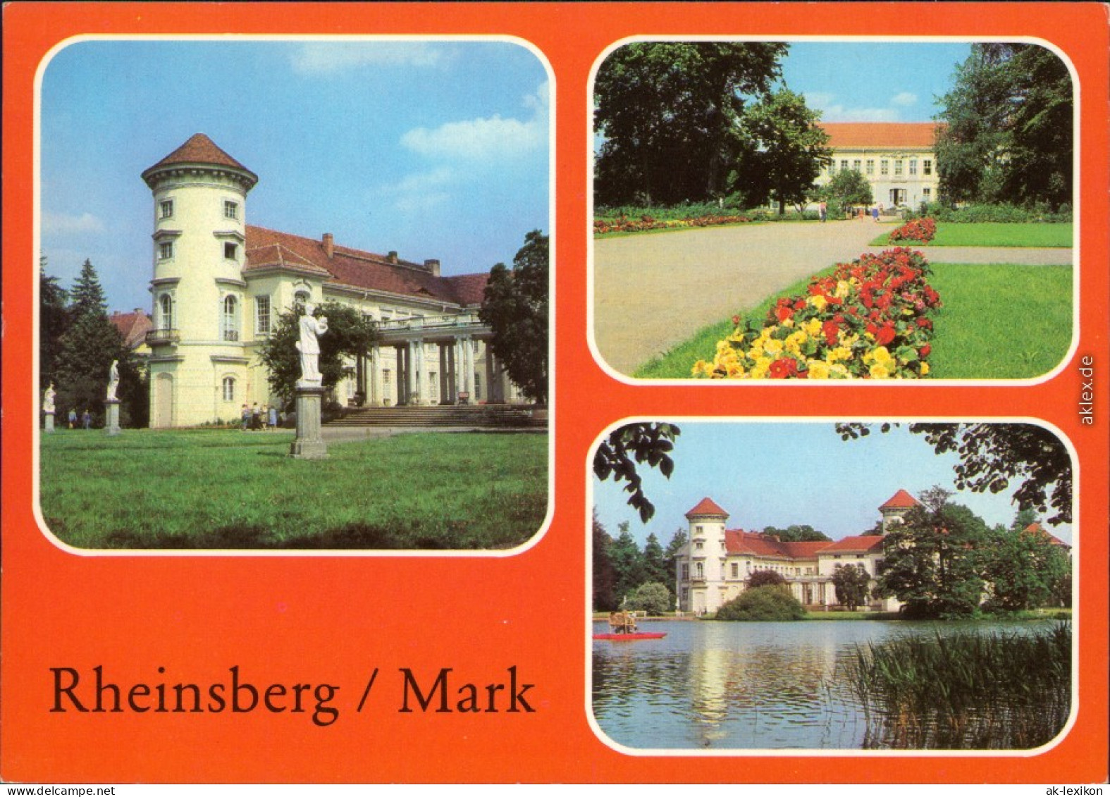 Rheinsberg (Mark) Schloß  Diabetiker-Sanatorium "Helmut Lehmann") 1981 - Andere & Zonder Classificatie