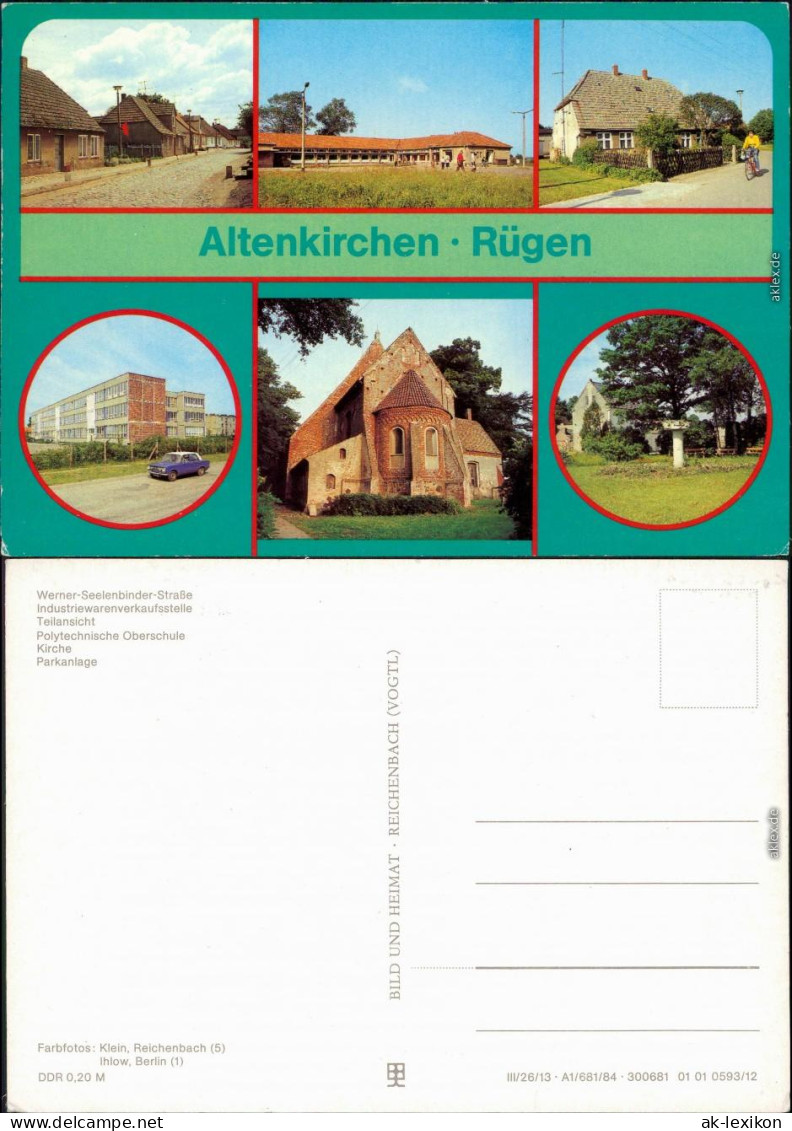 Altenkirchen Seelenbinder-Straße, Industriewarenkaufhalle Polytechnische  1986 - Andere & Zonder Classificatie