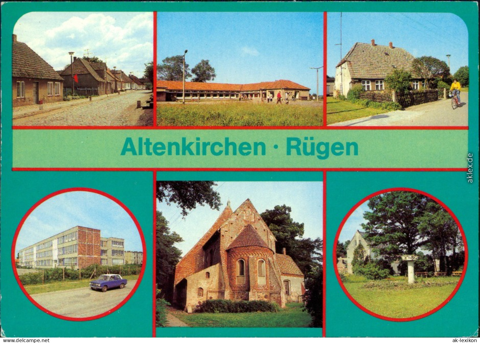 Altenkirchen Seelenbinder-Straße, Industriewarenkaufhalle Polytechnische  1986 - Sonstige & Ohne Zuordnung