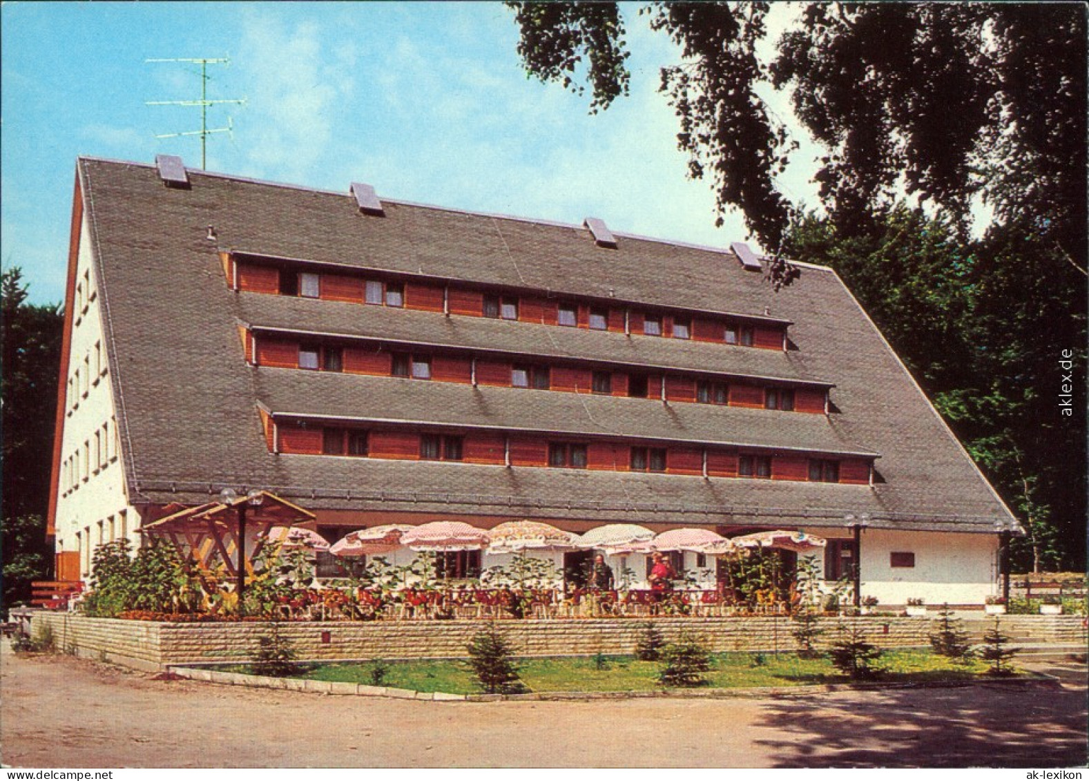 Bansin Heringsdorf  Usedom Forsthaus Langenberg  Gästebereich 1983 - Other & Unclassified