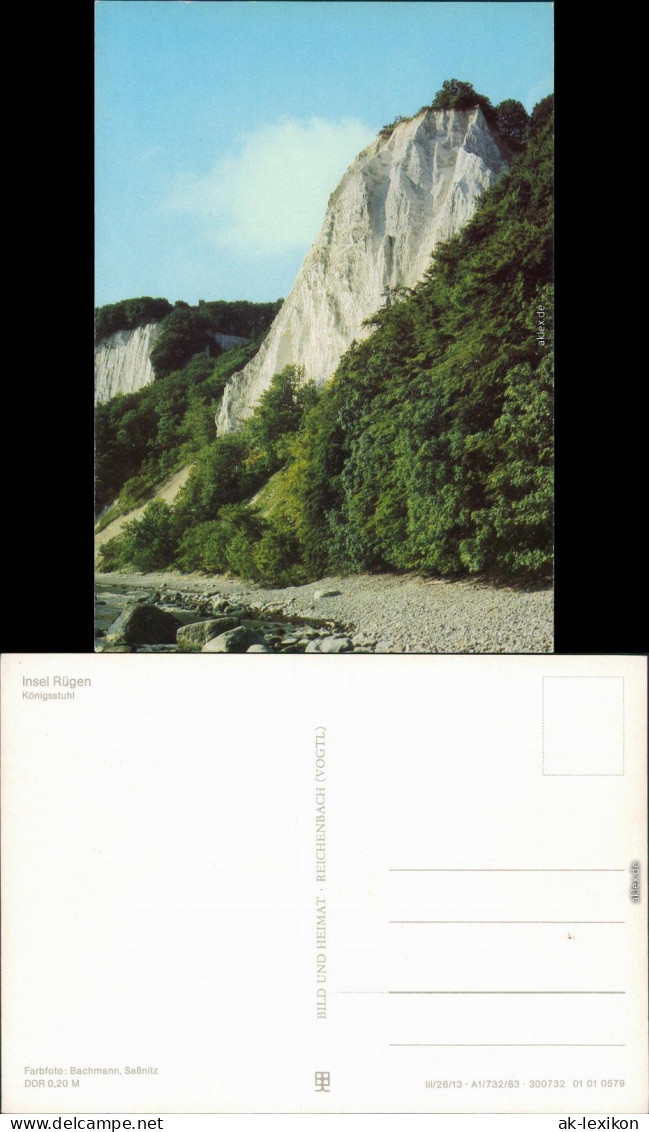 Stubbenkammer-Sassnitz Saßnitz Königsstuhl  Xx 1986 - Sassnitz