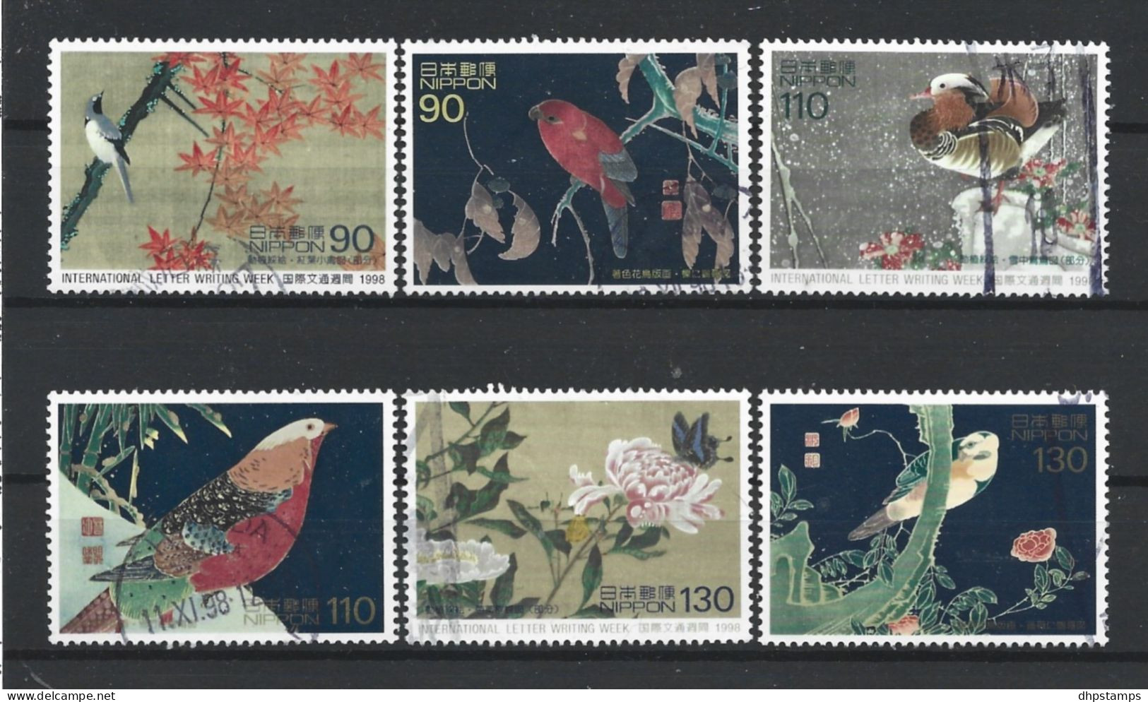 Japan 1998 Birds Y.T. 2471/2476 (0) - Used Stamps