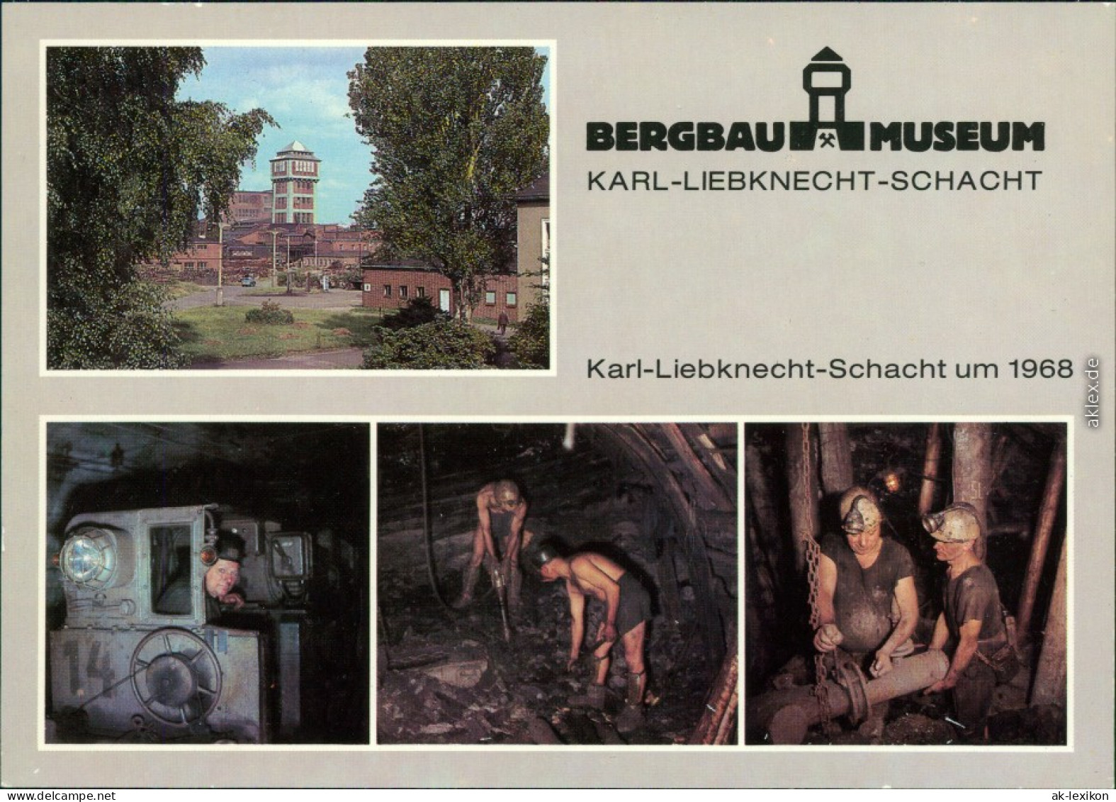 Oelsnitz (Erzgebirge) Förderturm, Elektrische Blasversatzrohrleitung 1986 - Oelsnitz I. Erzgeb.