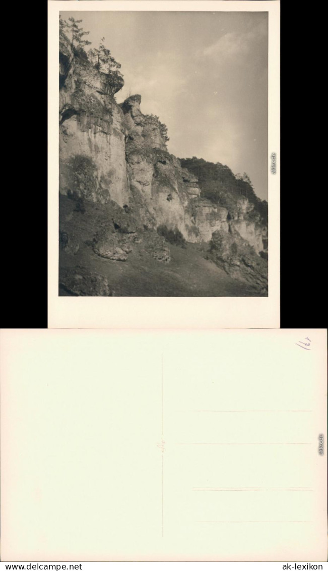 Ansichtskarte  In Der Fränkische Schweiz 1954 Privatfoto - Zonder Classificatie