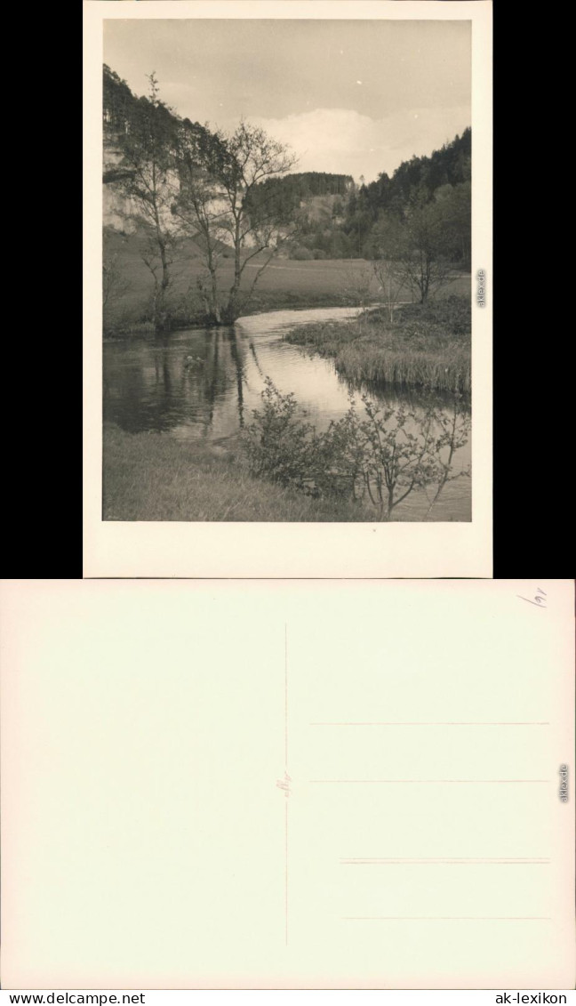 Ansichtskarte  An Der Püttlach (Fränkische Schweiz) 1954 Privatfoto - Ohne Zuordnung