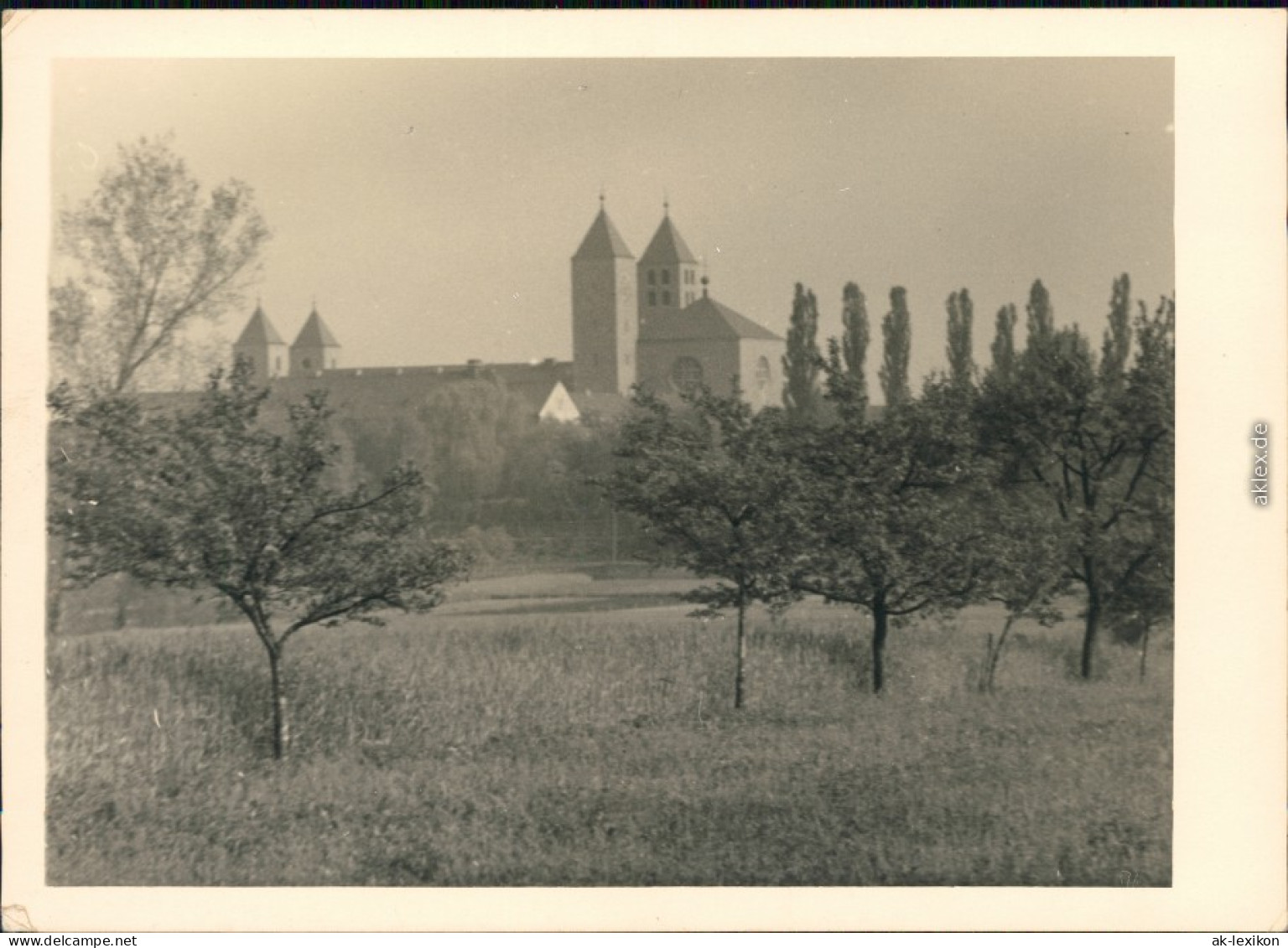 Ansichtskarte  Klosterkirche - Schwarzmünchbach 1954 Privatfoto  - Altri & Non Classificati