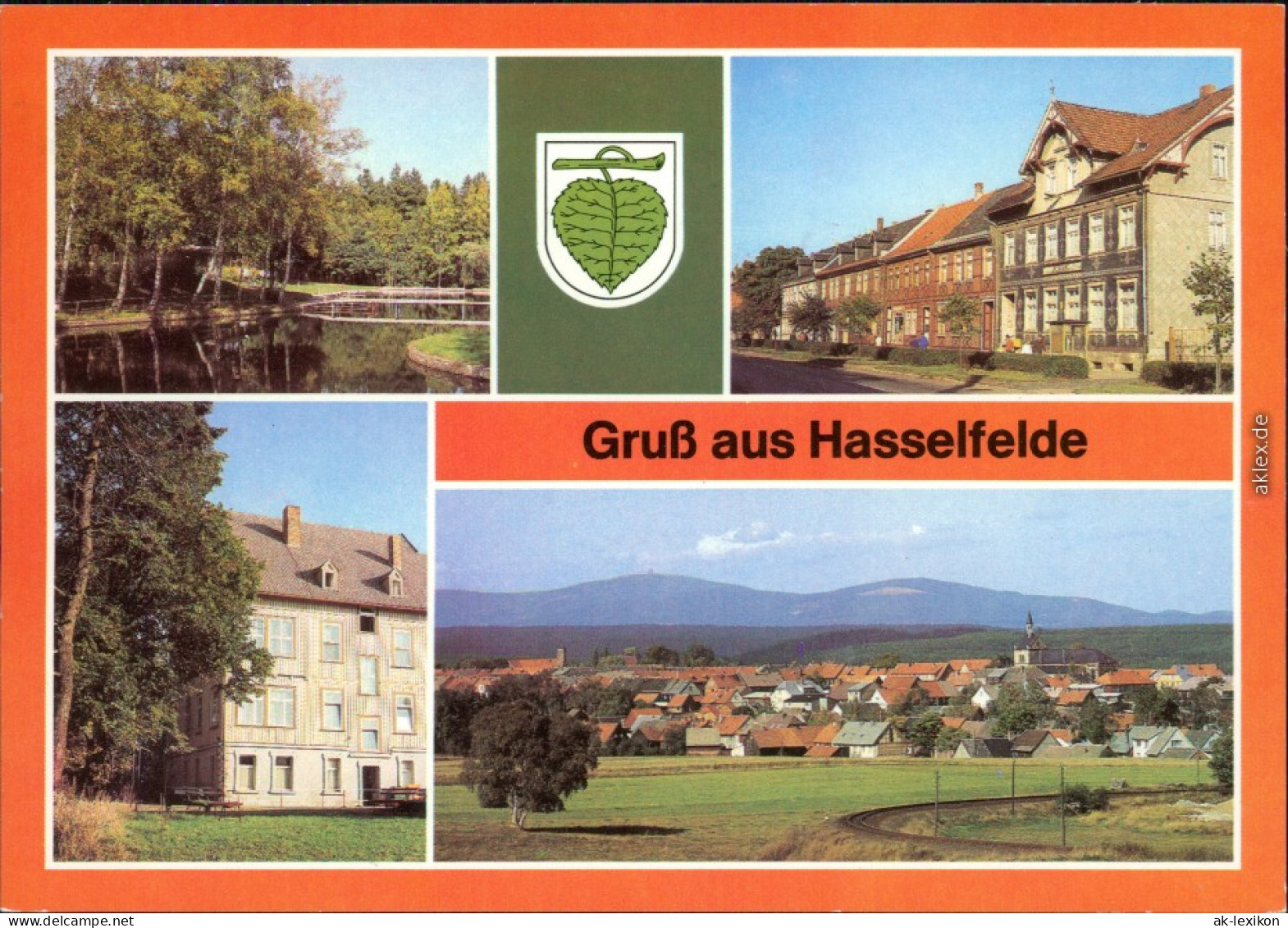 Hasselfelde Waldseebad, Breite Straße, FDGB-Erholungsheim "Karl Marx 1984 - Otros & Sin Clasificación