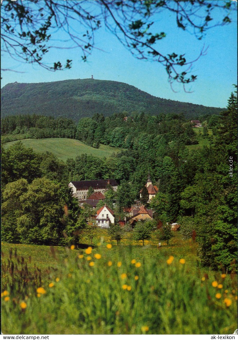 Lückendorf Oybin Panorama-Ansicht, Blick Zum Hochwald 1986 - Oybin