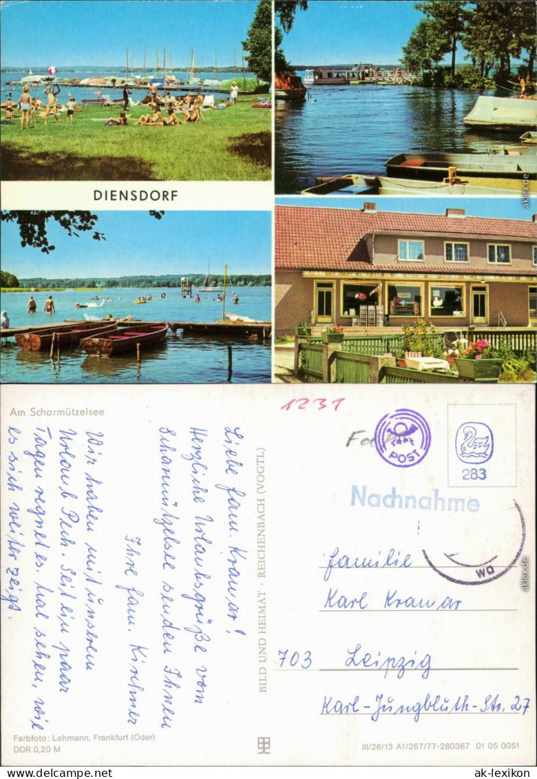 Diensdorf Radlow Scharmützelsee Ansichtskarte Bild Heimat 1977 - Sonstige & Ohne Zuordnung