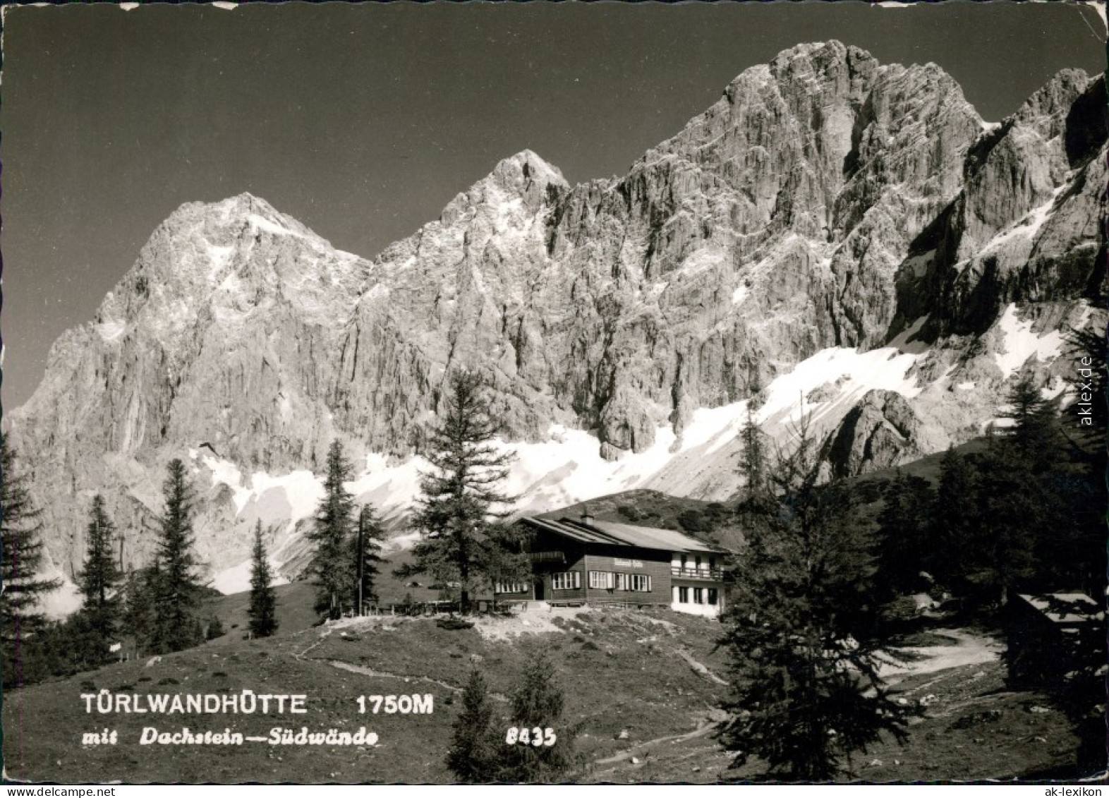 Ramsau Am Dachstein Türlwandhütte Steiermark  1966 - Autres & Non Classés