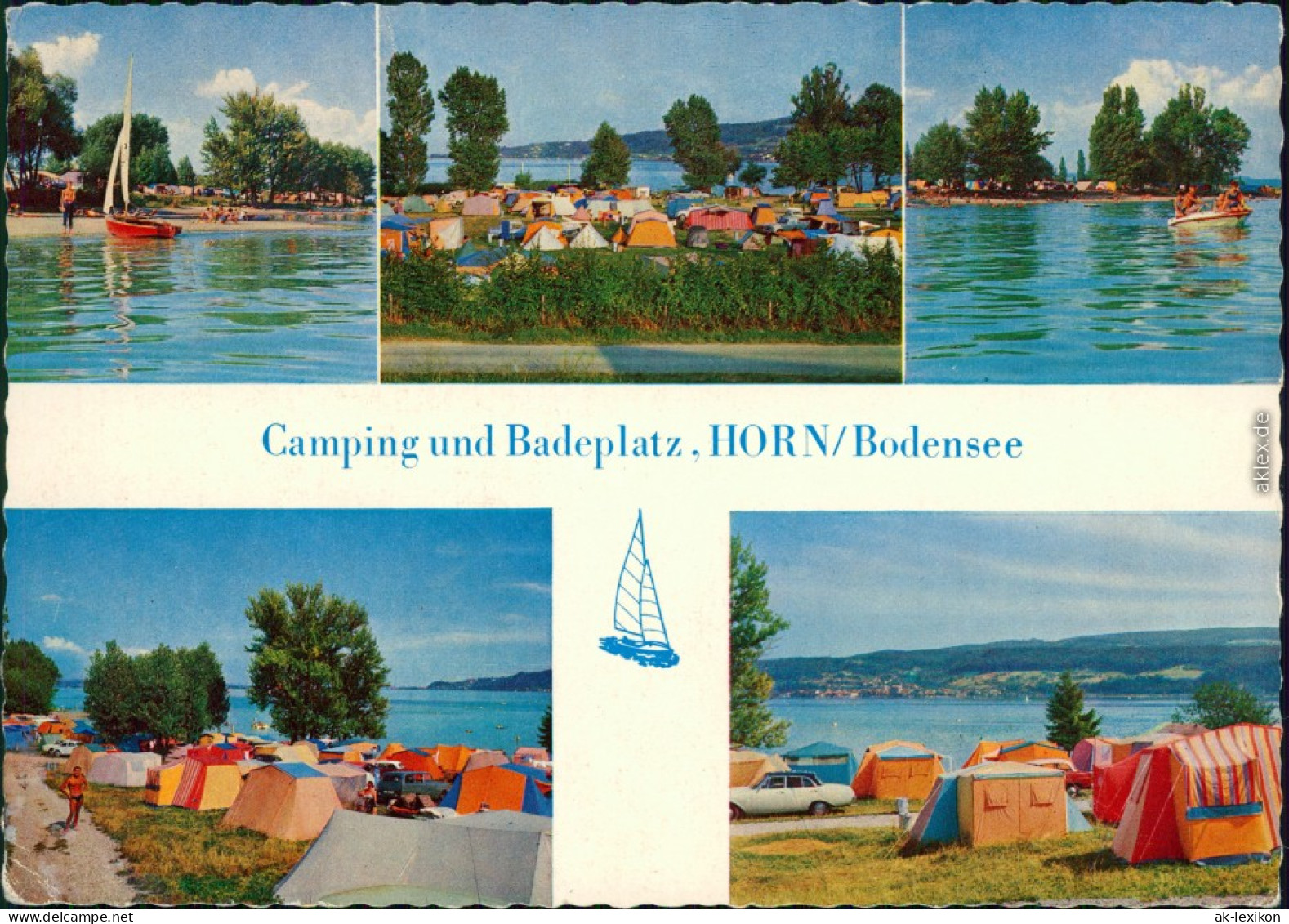 Ansichtskarte Gaienhofen Camping Und Badeplatz 1971 - Andere & Zonder Classificatie
