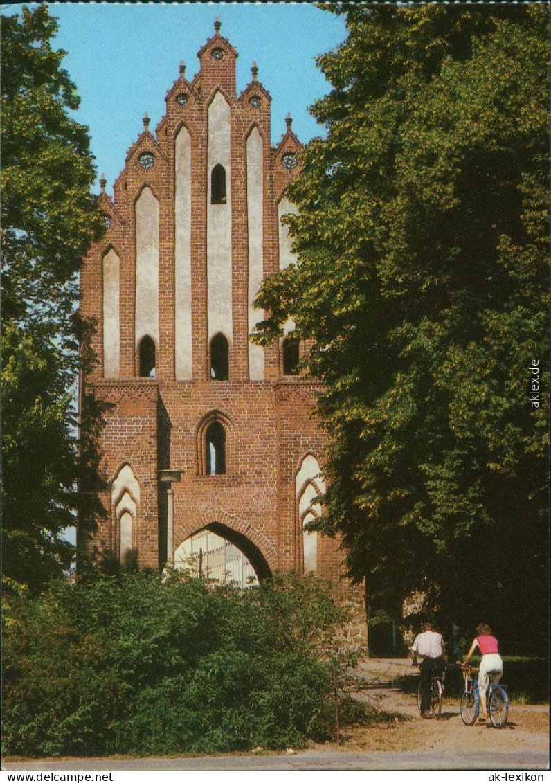 Neubrandenburg Neues Tor Ansichtskarte 1988 - Neubrandenburg