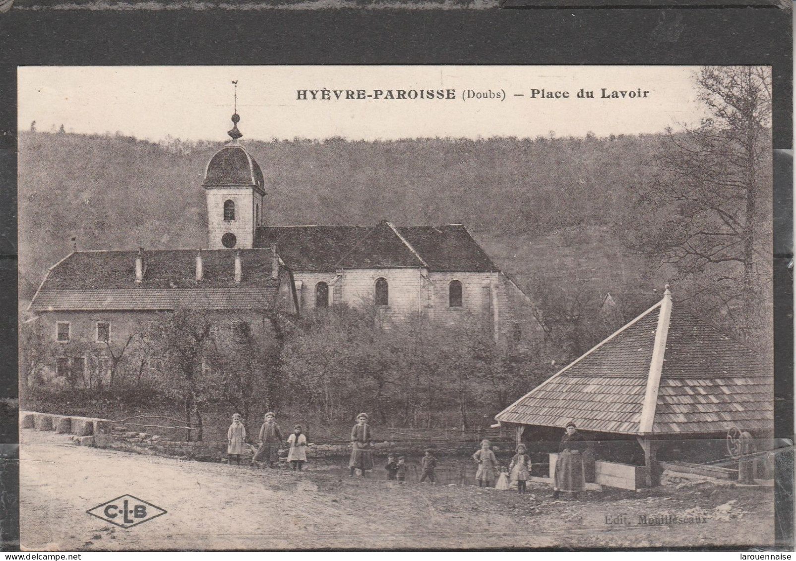 25 - HYEVRE PAROISSE - Place Du Lavoir - Andere & Zonder Classificatie