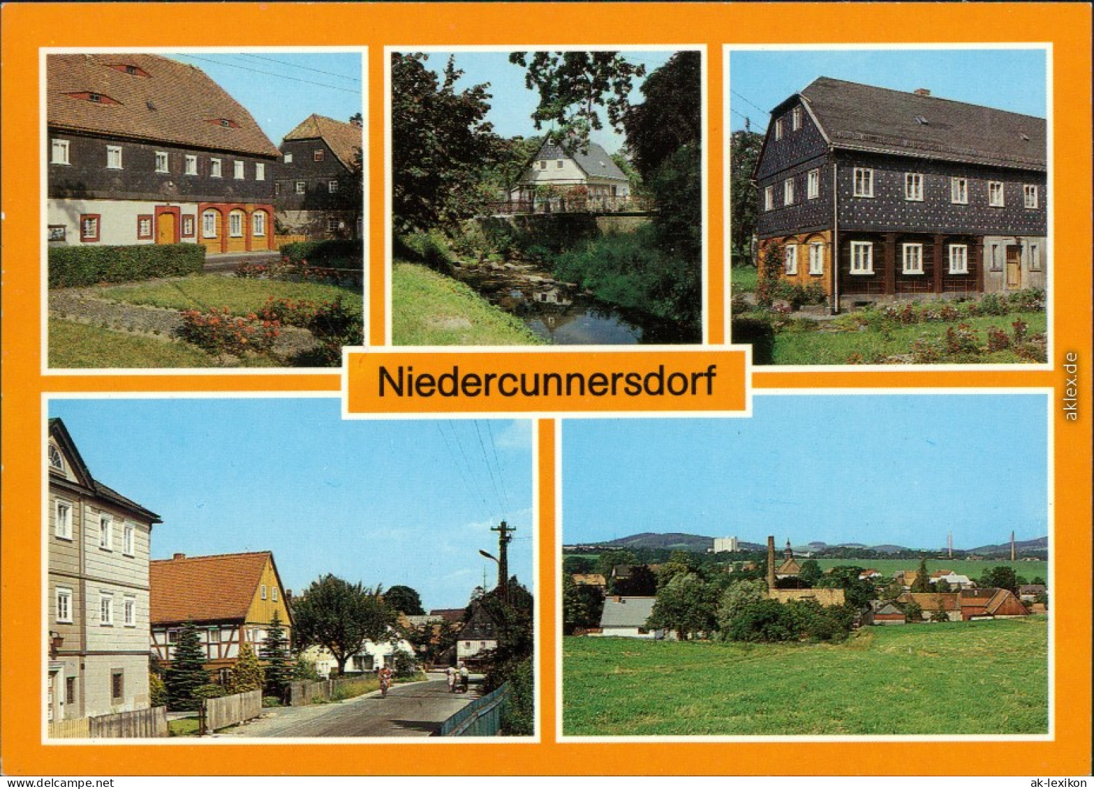 Niedercunnersdorf Kottmar Heimatmuseum "Alte Weberstube"  1986 - Andere & Zonder Classificatie