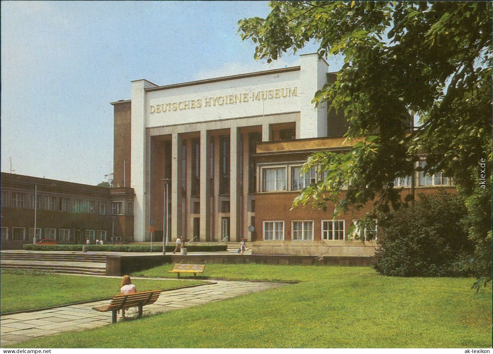 Pirnaische Vorstadt Dresden Hygienemuseum - Außenansicht 1987 - Dresden
