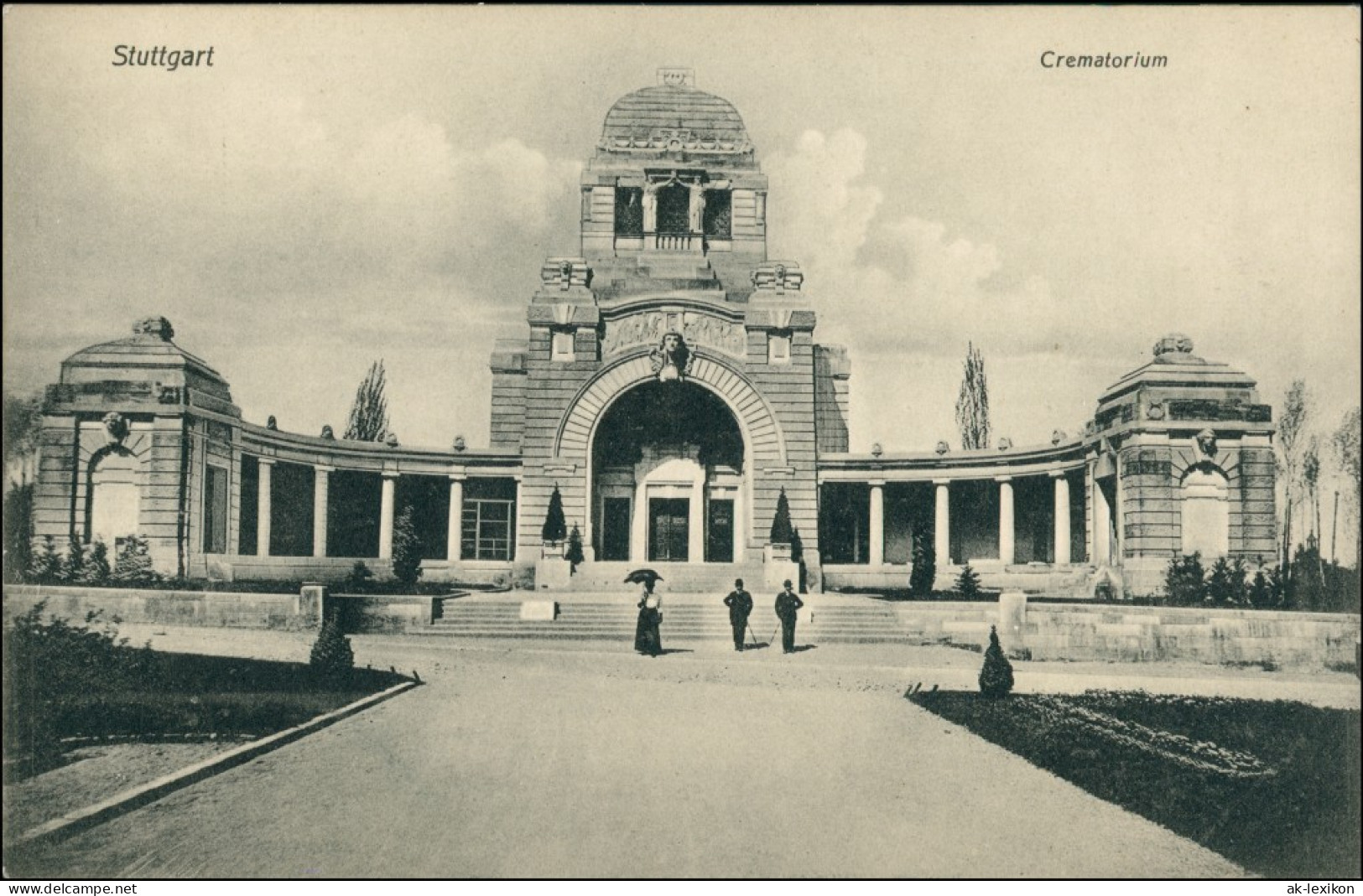 Ansichtskarte Stuttgart Partie Am Krematorium 1911 - Stuttgart