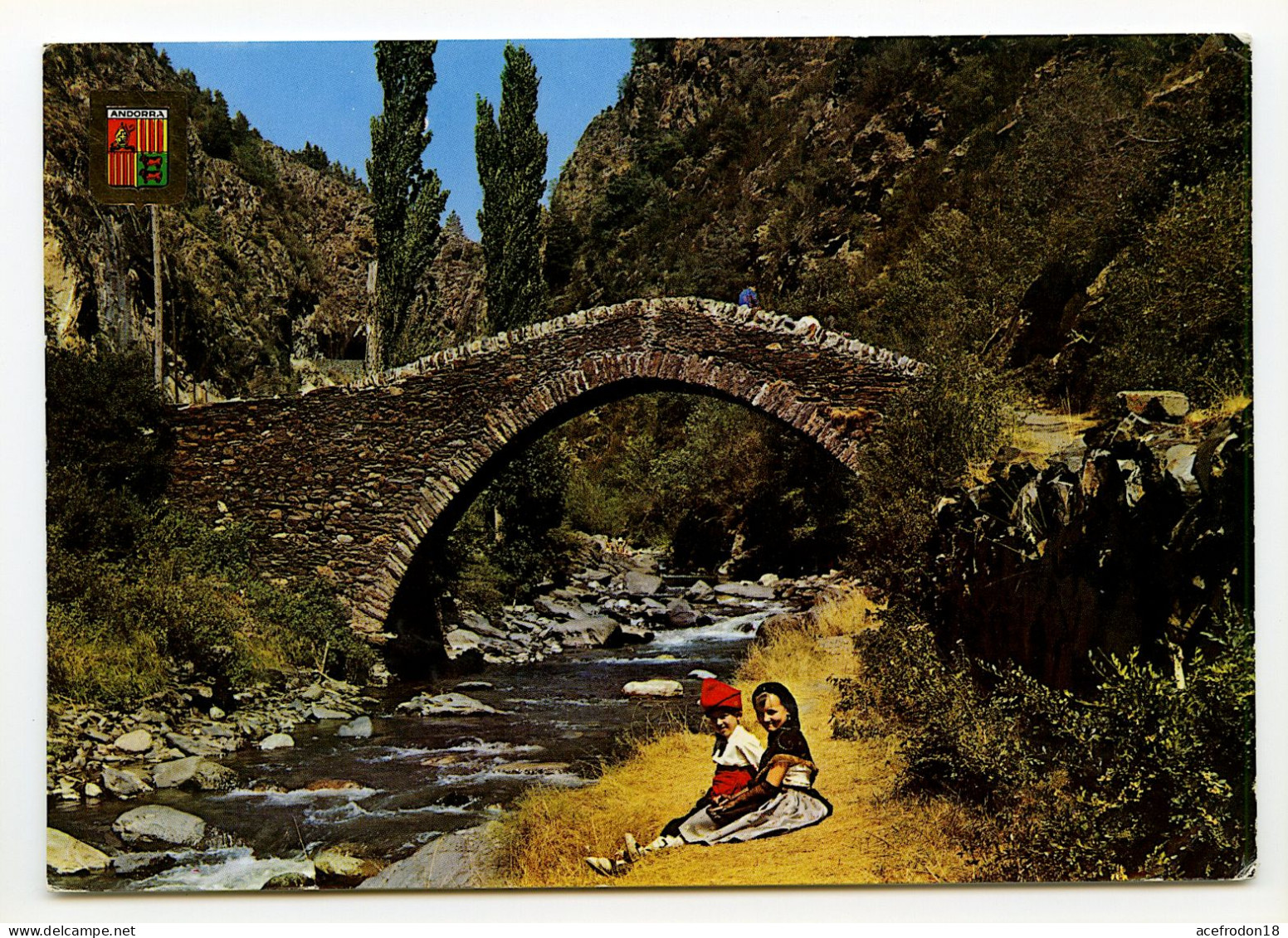 VALLS D'ANDORRA - La Massana - Pont Romanic De Sant Antoni - Andorre