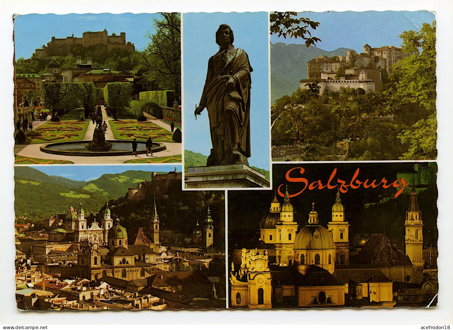 SALZBURG - Carte Multivues - Salzburg Stadt