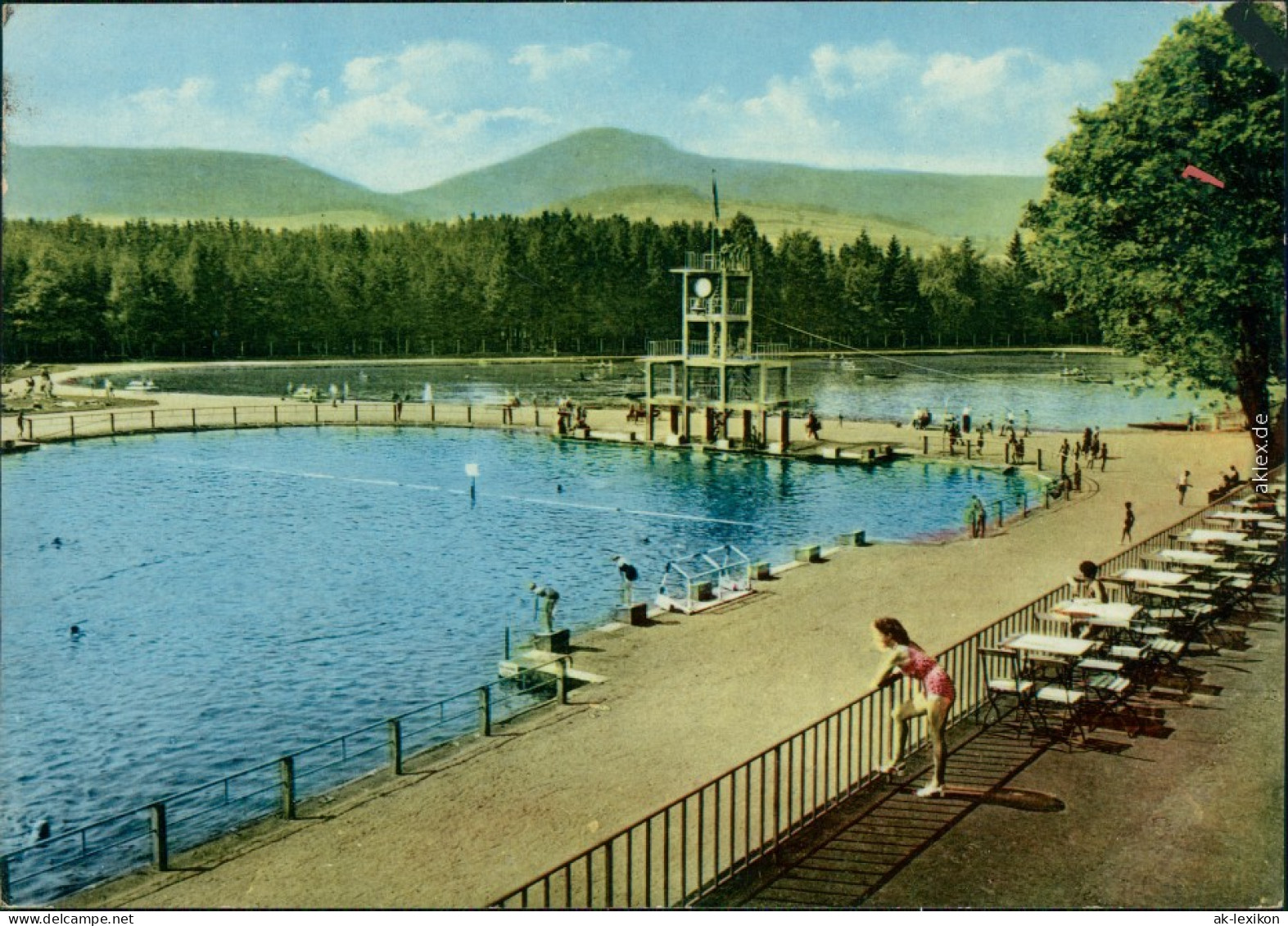 Großschönau (Sachsen) Waldstrandbad 1963 - Grossschönau (Sachsen)