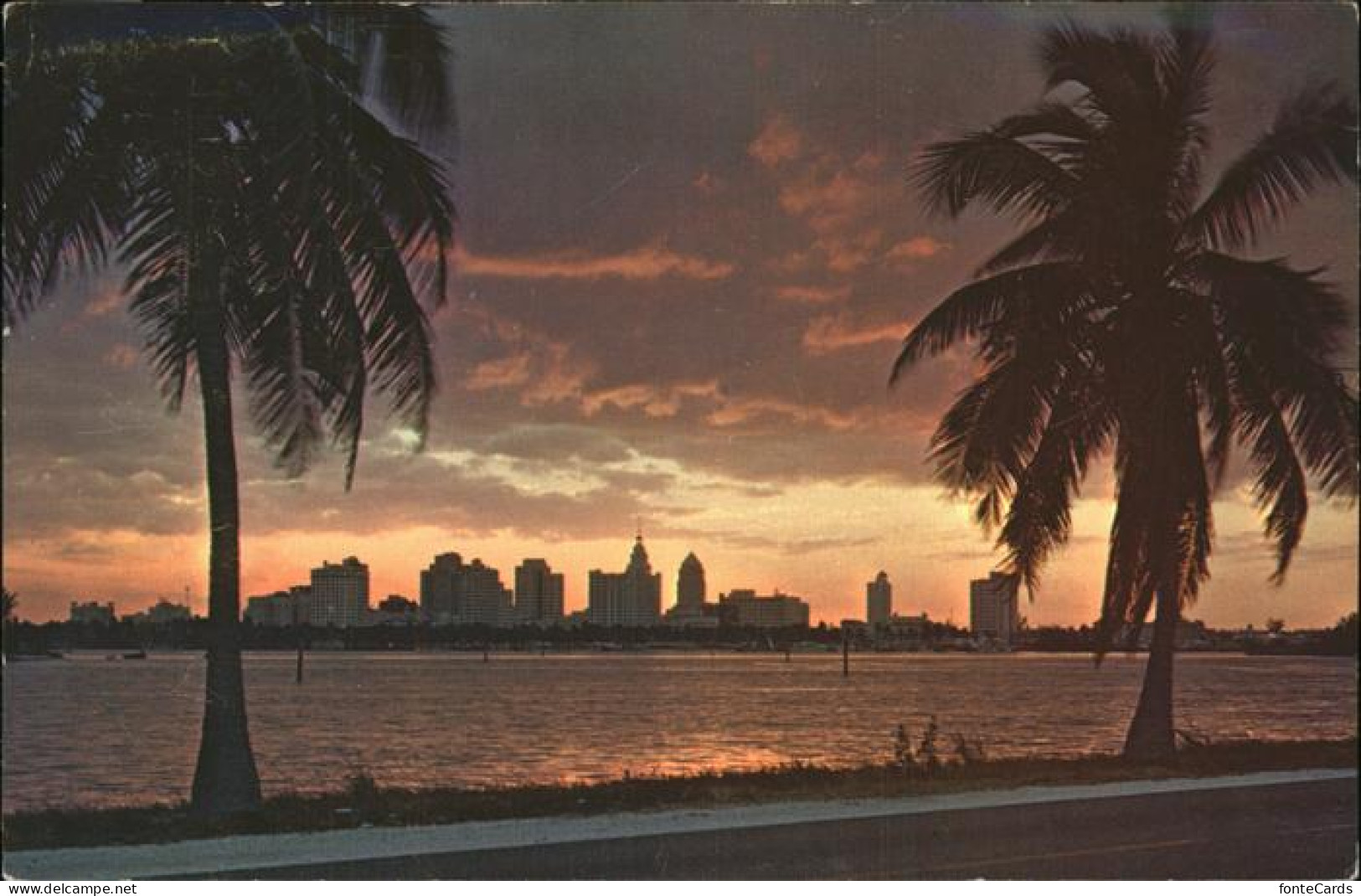 11491744 Miami_Florida Panorama At Sunset - Altri & Non Classificati