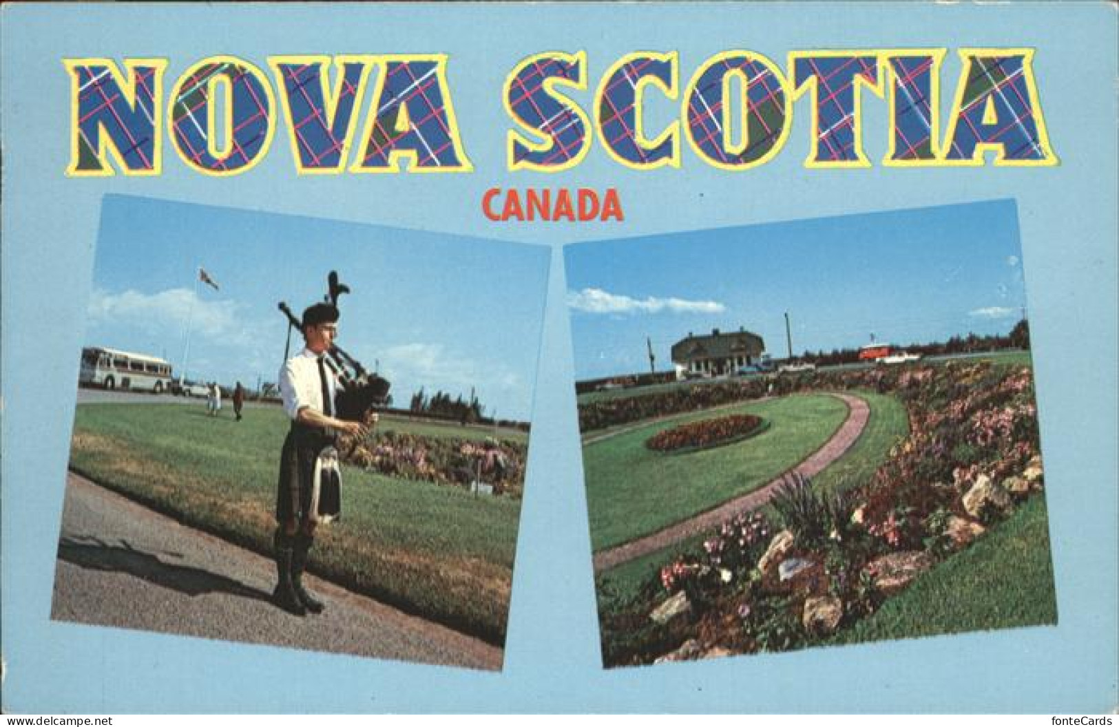 11491734 Amherst Nova Scotia Piper's Welcome To The Gateway To Nova Scotia Amher - Sin Clasificación