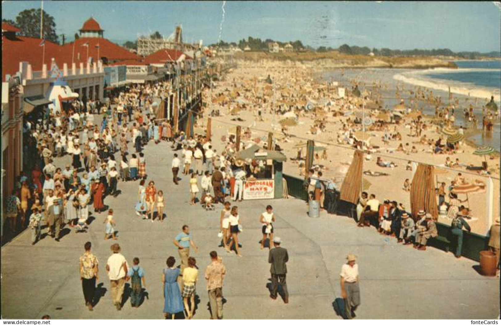 11491718 Santa_Cruz_California Boardwalk Beach - Sonstige & Ohne Zuordnung