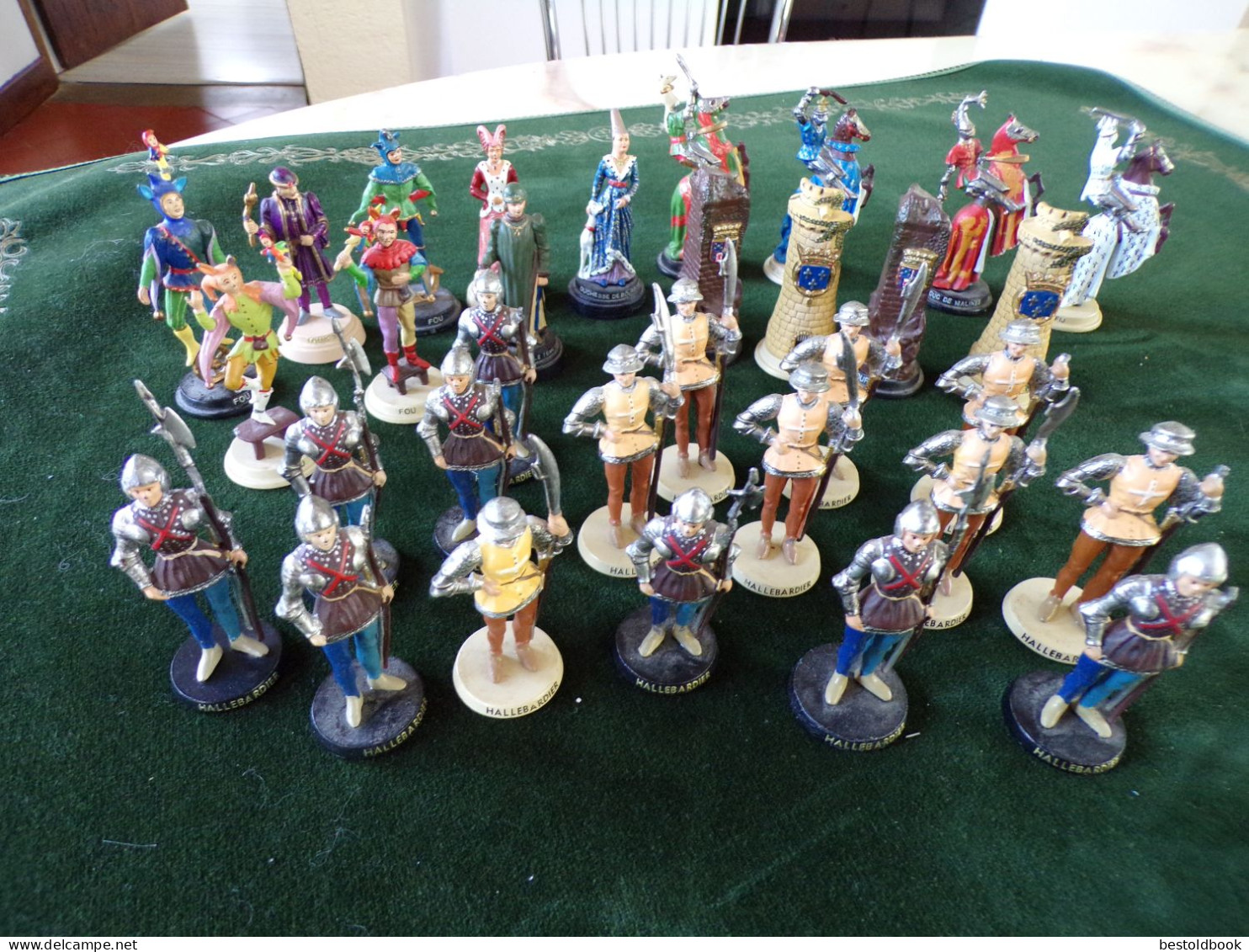 Lot 32 Figurines Plomb Etain FIJ Personnages Historiques - Otros & Sin Clasificación