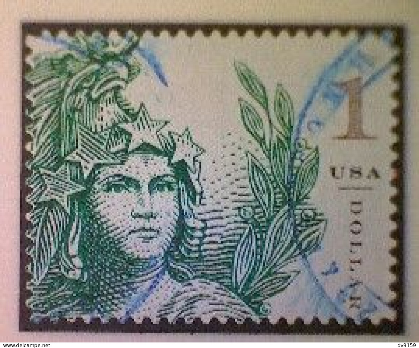 United States, Scott #5295, Used(o), 2018, Statue Of Freedom, $1.00, Emerald - Used Stamps