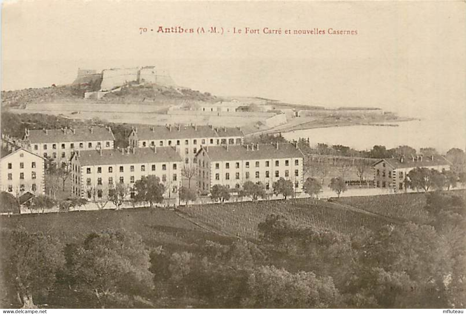 06* ANTIBES Fort Carre    RL,0334 - Barracks