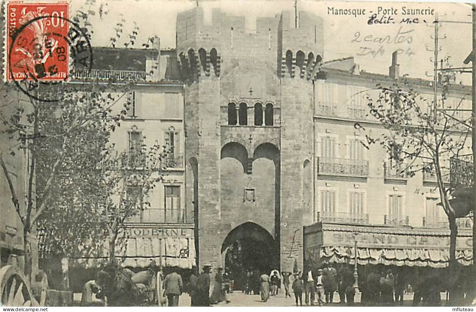 04* MANOSQUE Porte Saunerie    RL,0226 - Manosque