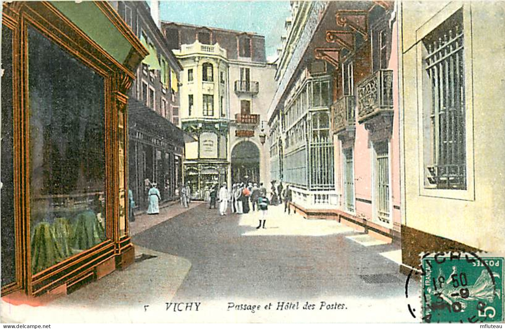 03* VICHY Passage Hotel Des Postes     RL,0189 - Vichy