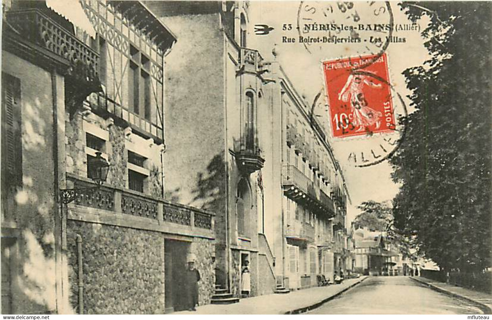 03* NERIS LES BAINS Rue Boitot Desjerviers    RL,0188 - Neris Les Bains