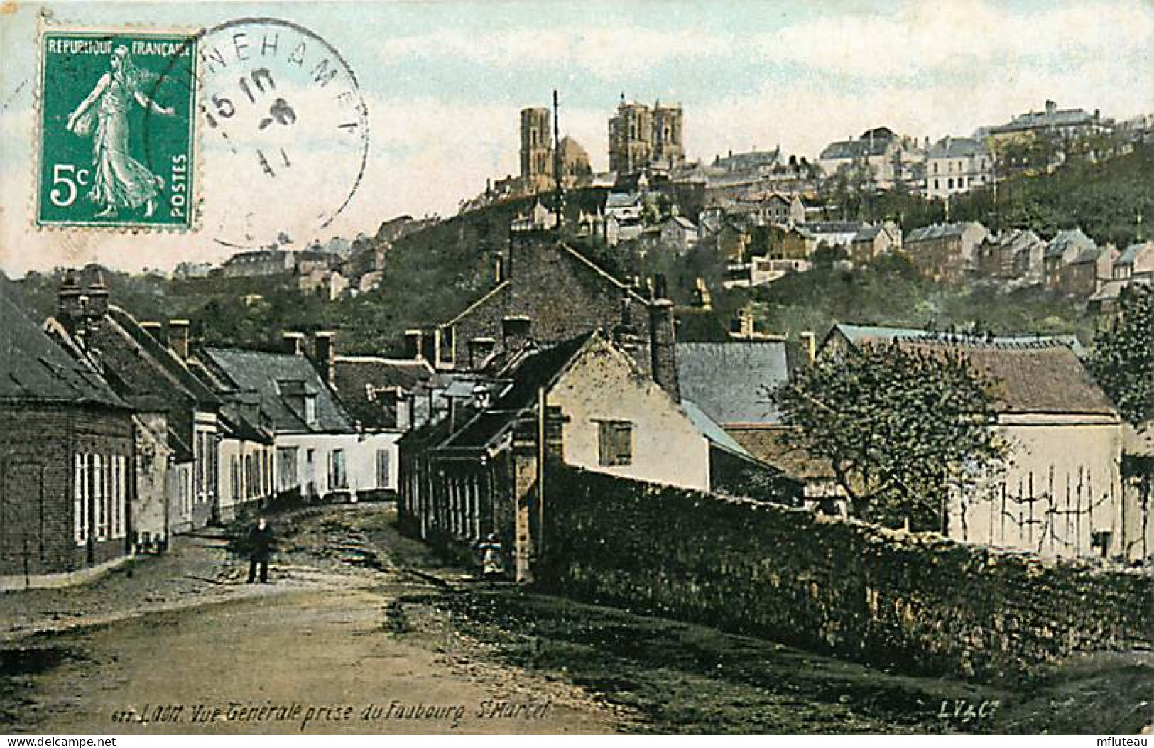 02* LAON Vue Prise Du Faubourg St Marcel    RL,0081 - Laon