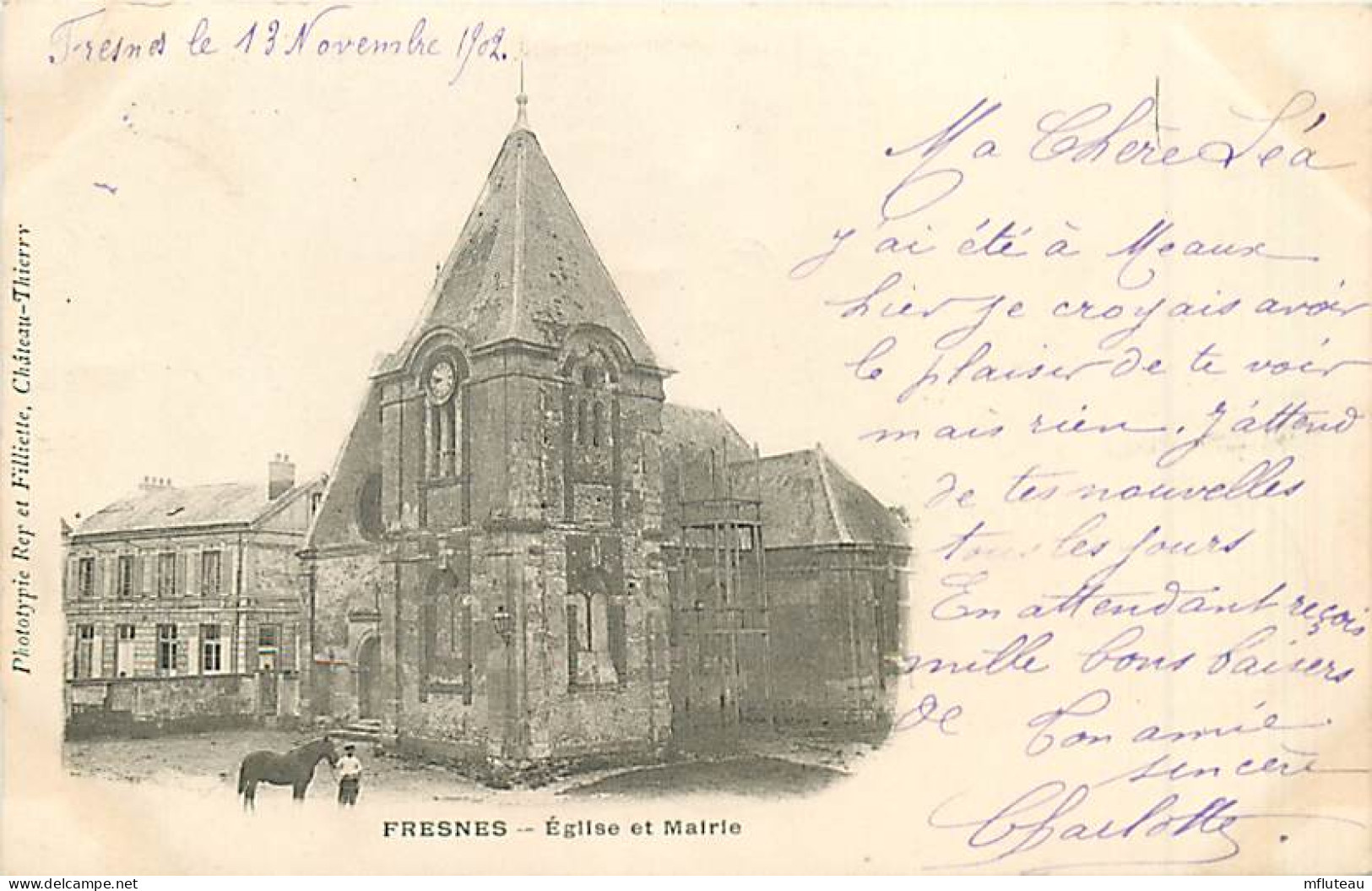 02* FRESNES Eglise Mairie    RL,0067 - Altri & Non Classificati