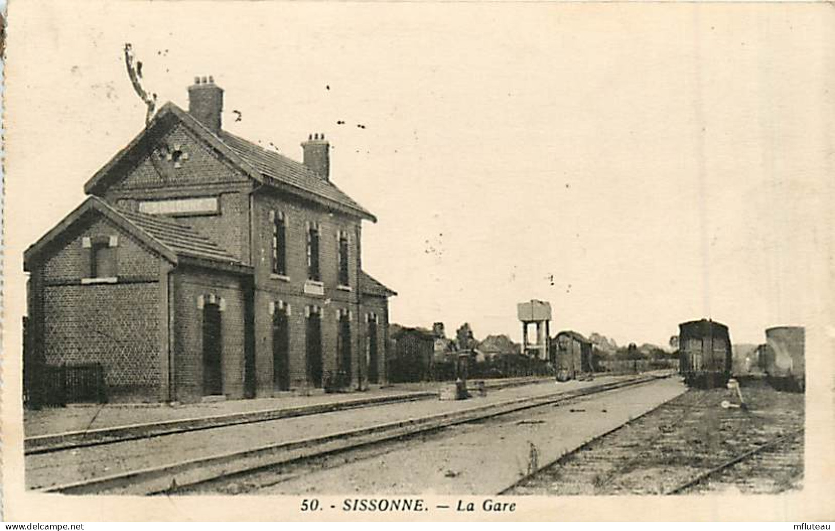 02* SISSONNE La Gare    RL,0056 - Sissonne