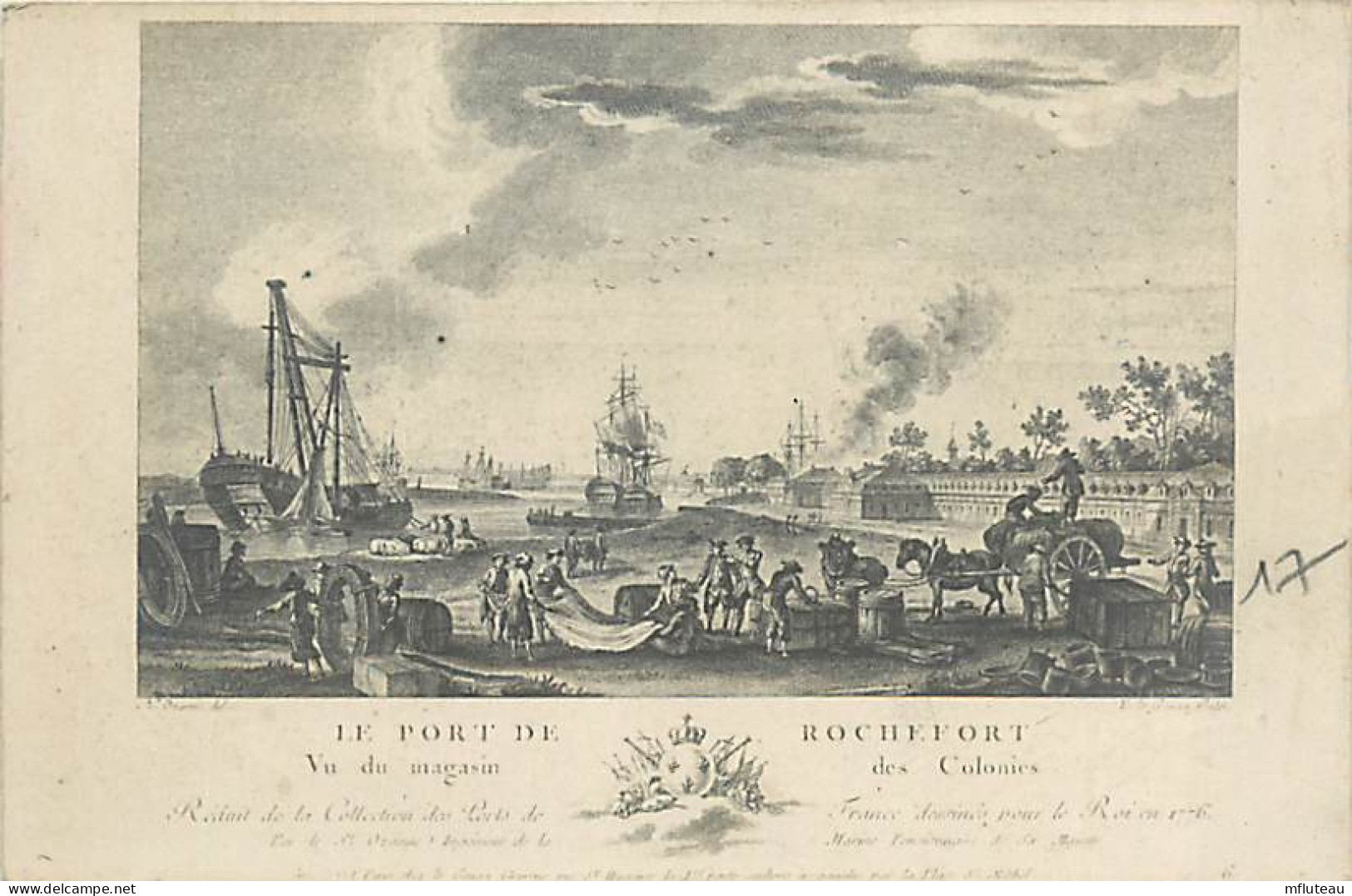 17* ROCHEFORT Le Port En 1776   RL,1241 - Rochefort